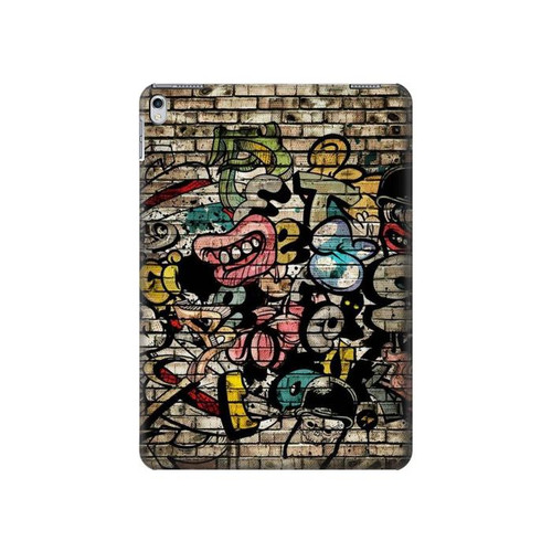 W3394 Graffiti mur Tablet Etui Coque Housse pour iPad Air 2, iPad 9.7 (2017,2018), iPad 6, iPad 5