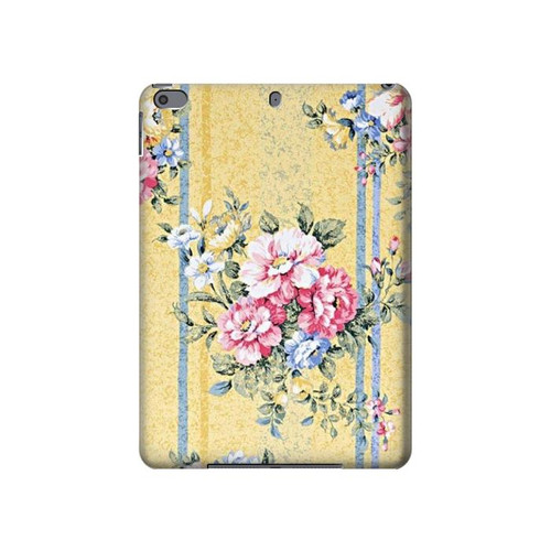 W2229 Fleurs millésimé Tablet Etui Coque Housse pour iPad Pro 10.5, iPad Air (2019, 3rd)