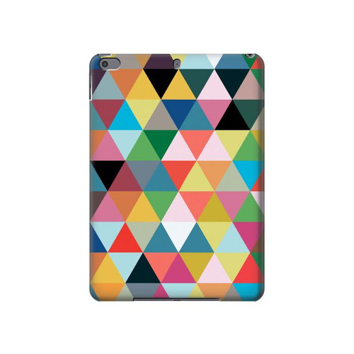 W3049 Triangles Couleurs vibrantes Tablet Etui Coque Housse pour iPad Pro 10.5, iPad Air (2019, 3rd)