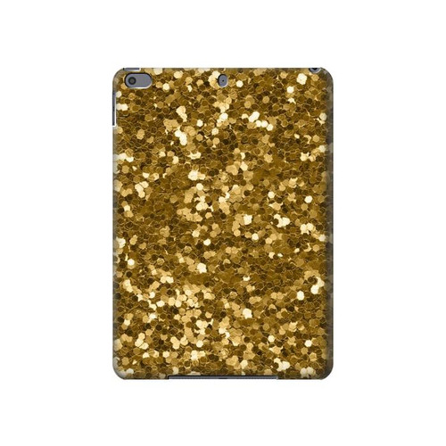 W3388 Imprimer or Glitter Graphic Tablet Etui Coque Housse pour iPad Pro 10.5, iPad Air (2019, 3rd)