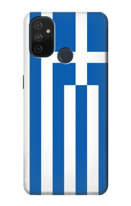 W3102 Drapeau de la Grèce Etui Coque Housse et Flip Housse Cuir pour OnePlus Nord N100