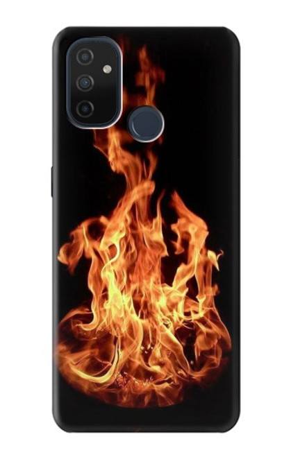 W3379 Cadre d'incendie Etui Coque Housse et Flip Housse Cuir pour OnePlus Nord N100