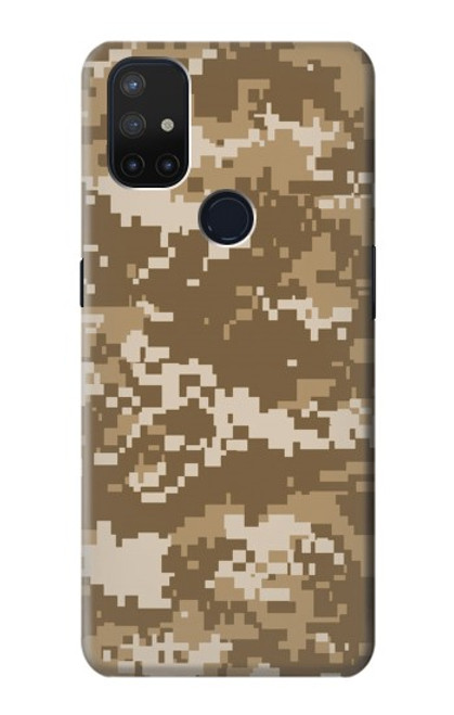 W3294 Armée Tan Coyote Camo Désert Camouflage Etui Coque Housse et Flip Housse Cuir pour OnePlus Nord N10 5G