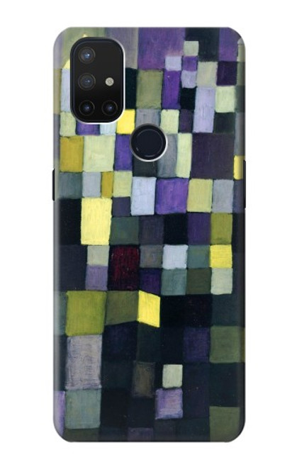 W3340 Architecture Paul Klee Etui Coque Housse et Flip Housse Cuir pour OnePlus Nord N10 5G