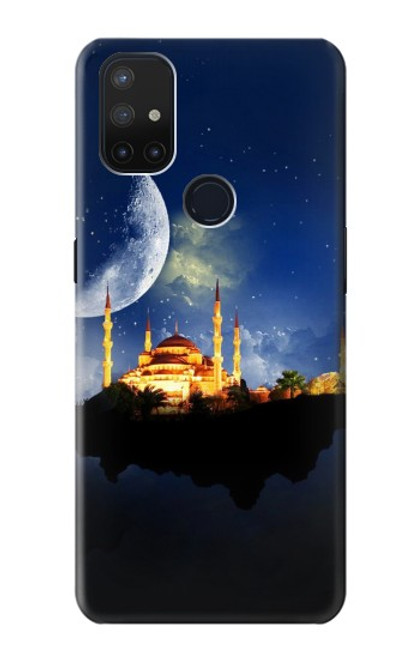 W3506 islamique Ramadan Etui Coque Housse et Flip Housse Cuir pour OnePlus Nord N10 5G