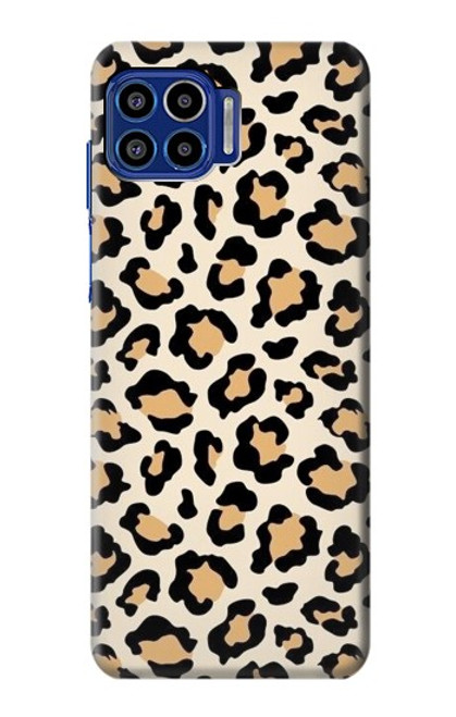 W3374 Motif mode continu Léopard Etui Coque Housse et Flip Housse Cuir pour Motorola One 5G