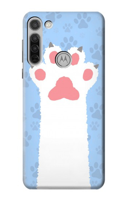 W3618 patte de chat Etui Coque Housse et Flip Housse Cuir pour Motorola Moto G8