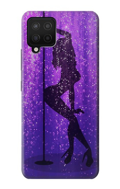 W3400 Pole Dance Etui Coque Housse et Flip Housse Cuir pour Samsung Galaxy A42 5G