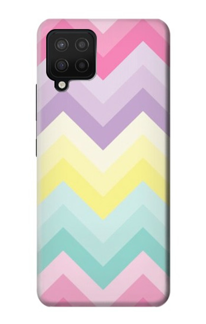 W3514 Arc en ciel Zigzag Etui Coque Housse et Flip Housse Cuir pour Samsung Galaxy A42 5G