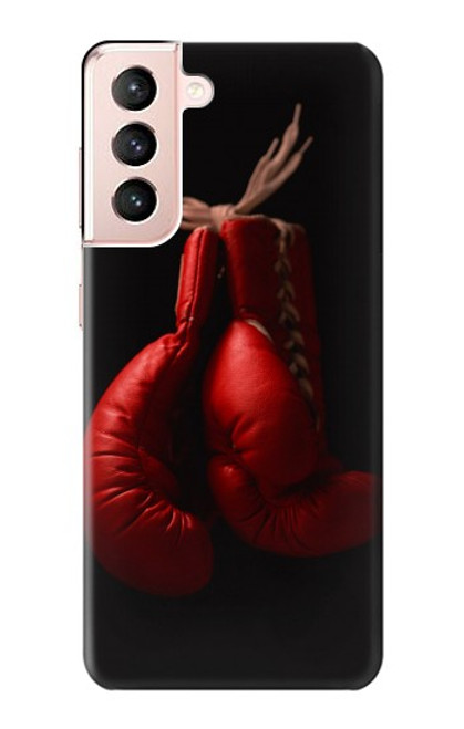 W1253 Gant de boxe Etui Coque Housse et Flip Housse Cuir pour Samsung Galaxy S21 5G