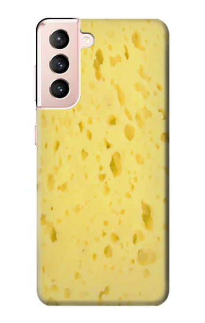 W2913 Texture de fromage Etui Coque Housse et Flip Housse Cuir pour Samsung Galaxy S21 5G