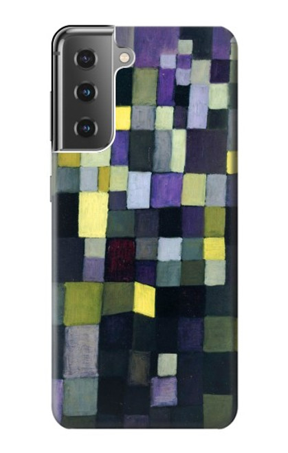 W3340 Architecture Paul Klee Etui Coque Housse et Flip Housse Cuir pour Samsung Galaxy S21 Plus 5G, Galaxy S21+ 5G