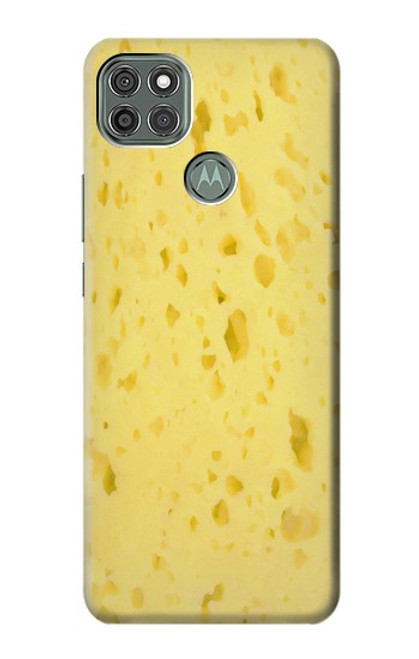 W2913 Texture de fromage Etui Coque Housse et Flip Housse Cuir pour Motorola Moto G9 Power