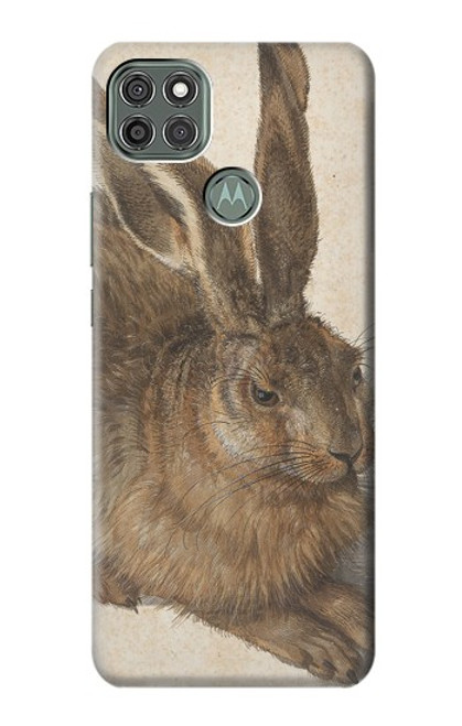 W3781 Albrecht Durer Young Hare Etui Coque Housse et Flip Housse Cuir pour Motorola Moto G9 Power