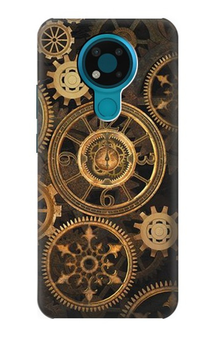 W3442 vitesse d'horloge Etui Coque Housse et Flip Housse Cuir pour Nokia 3.4