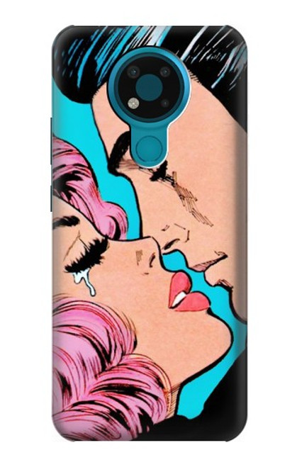 W3469 Pop Art Etui Coque Housse et Flip Housse Cuir pour Nokia 3.4