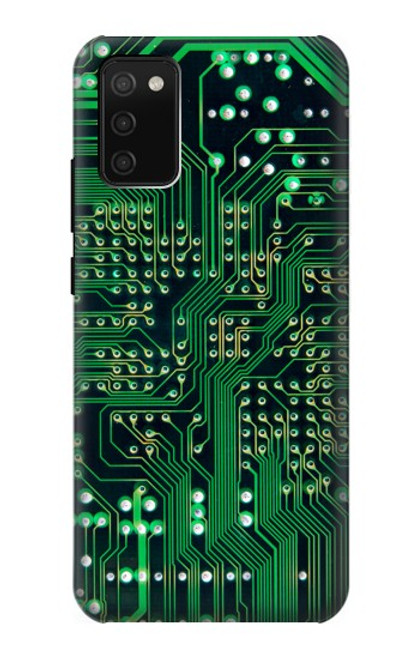 W3392 Electronique Circuit de carte graphique Etui Coque Housse et Flip Housse Cuir pour Samsung Galaxy A02s, Galaxy M02s