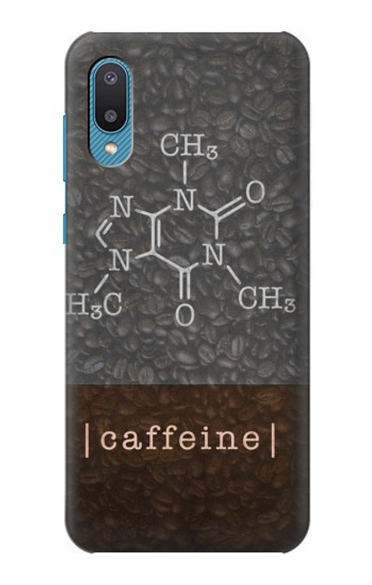 W3475 La caféine moléculaire Etui Coque Housse et Flip Housse Cuir pour Samsung Galaxy A04, Galaxy A02, M02