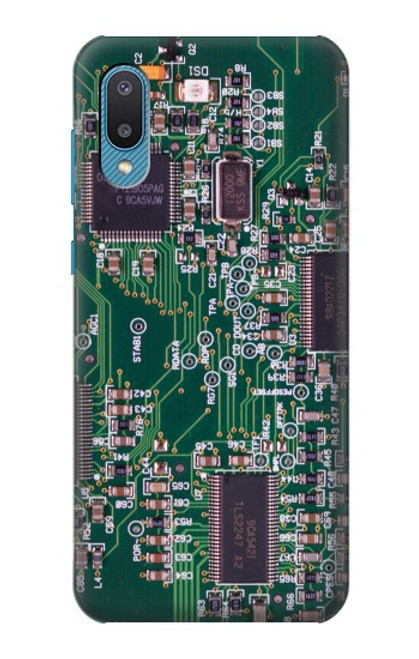 W3519 Electronique Circuit Board graphique Etui Coque Housse et Flip Housse Cuir pour Samsung Galaxy A04, Galaxy A02, M02