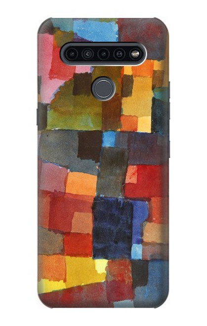 W3341 Paul Klee Raumarchitekturen Etui Coque Housse et Flip Housse Cuir pour LG K41S