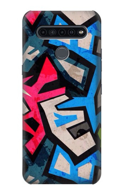 W3445 Art Graffiti rue Etui Coque Housse et Flip Housse Cuir pour LG K41S