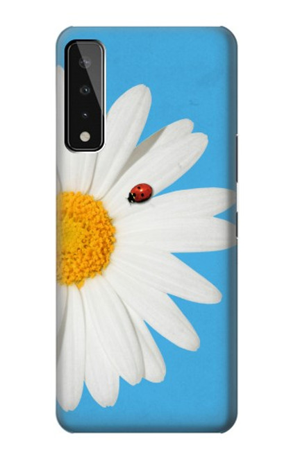 W3043 Coccinelle Daisy millésimé Etui Coque Housse et Flip Housse Cuir pour LG Stylo 7 4G