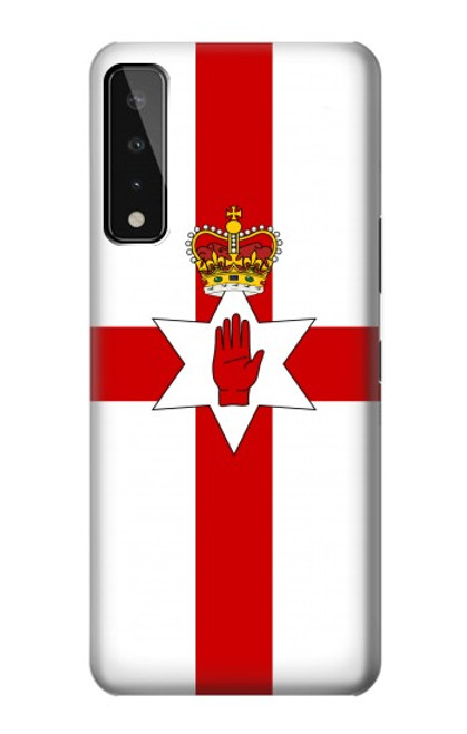 W3089 Drapeau de l'Irlande du Nord Etui Coque Housse et Flip Housse Cuir pour LG Stylo 7 4G