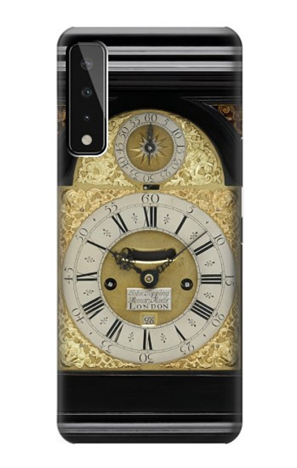 W3144 Support Antique Horloge Etui Coque Housse et Flip Housse Cuir pour LG Stylo 7 4G