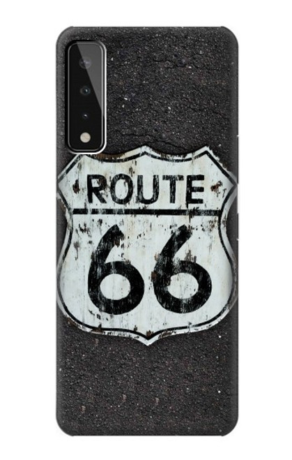 W3207 Route 66 Etui Coque Housse et Flip Housse Cuir pour LG Stylo 7 4G