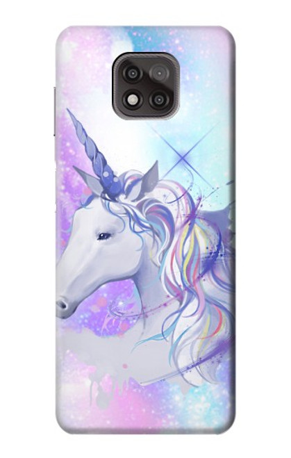 W3375 Licorne Etui Coque Housse et Flip Housse Cuir pour Motorola Moto G Power (2021)