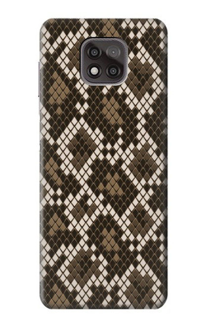 W3389 Seamless Serpent Motif graphique Peau Etui Coque Housse et Flip Housse Cuir pour Motorola Moto G Power (2021)