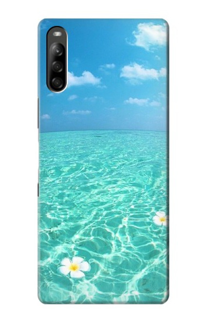 W3720 Summer Ocean Beach Etui Coque Housse et Flip Housse Cuir pour Sony Xperia L5