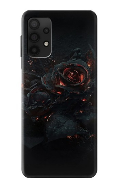 W3672 Rose brûlée Etui Coque Housse et Flip Housse Cuir pour Samsung Galaxy A32 4G