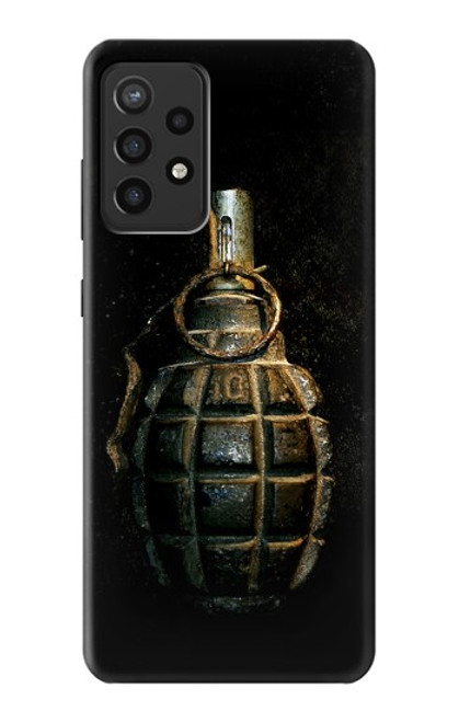 W0881 Grenade Etui Coque Housse et Flip Housse Cuir pour Samsung Galaxy A72, Galaxy A72 5G