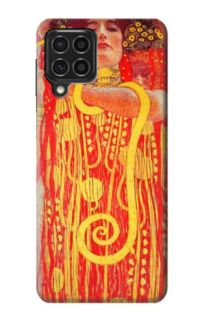 W3352 Gustav Klimt Médecine Etui Coque Housse et Flip Housse Cuir pour Samsung Galaxy F62