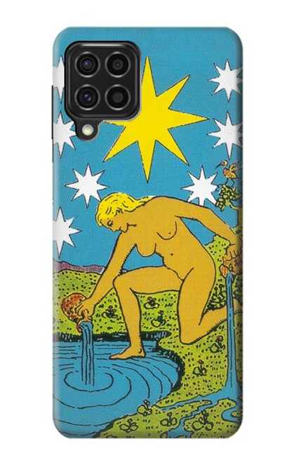 W3744 Carte de tarot l'étoile Etui Coque Housse et Flip Housse Cuir pour Samsung Galaxy F62