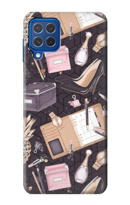 W3448 Mode Etui Coque Housse et Flip Housse Cuir pour Samsung Galaxy M62