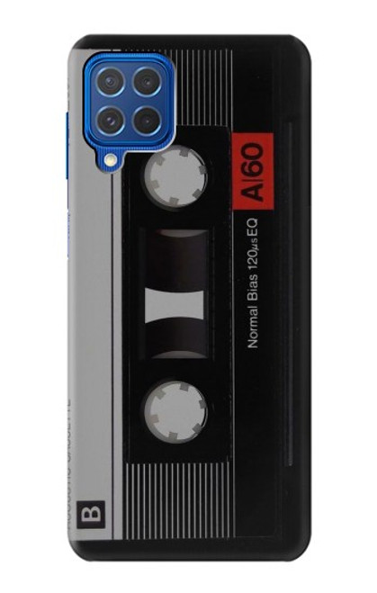 W3516 Ruban cassette millésimé Etui Coque Housse et Flip Housse Cuir pour Samsung Galaxy M62