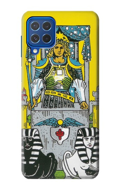 W3739 Carte de tarot le char Etui Coque Housse et Flip Housse Cuir pour Samsung Galaxy M62