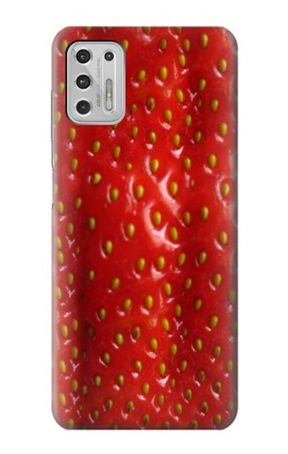 W2225 fraise Etui Coque Housse et Flip Housse Cuir pour Motorola Moto G Stylus (2021)