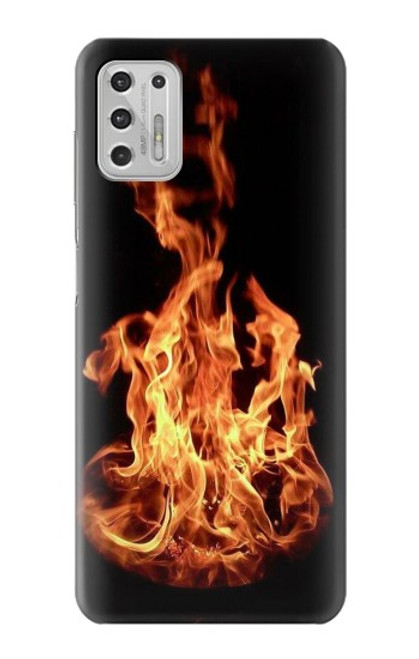 W3379 Cadre d'incendie Etui Coque Housse et Flip Housse Cuir pour Motorola Moto G Stylus (2021)