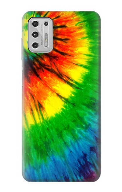 W3422 tie Dye Etui Coque Housse et Flip Housse Cuir pour Motorola Moto G Stylus (2021)