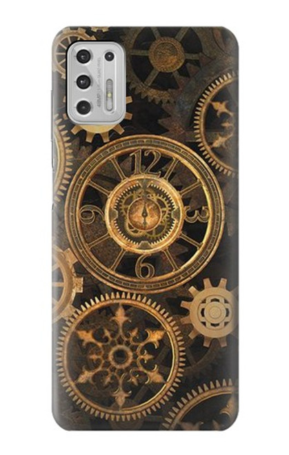 W3442 vitesse d'horloge Etui Coque Housse et Flip Housse Cuir pour Motorola Moto G Stylus (2021)