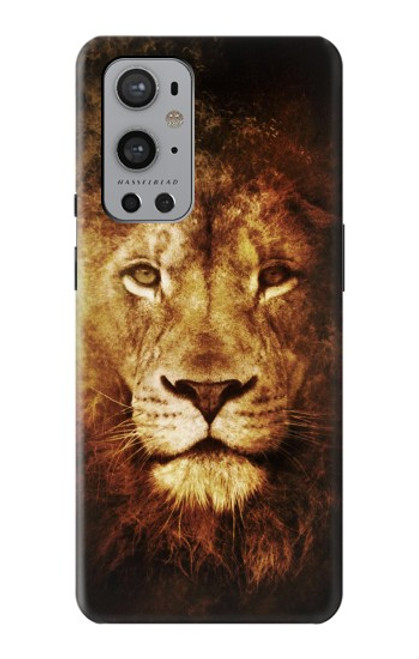 W3182 Lion Etui Coque Housse et Flip Housse Cuir pour OnePlus 9 Pro