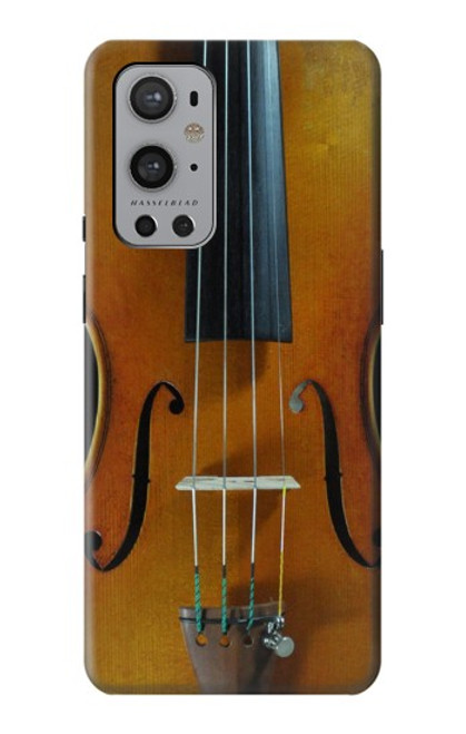 W3234 Violon Etui Coque Housse et Flip Housse Cuir pour OnePlus 9 Pro