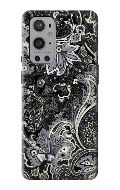 W3251 Motif Batik Fleur Etui Coque Housse et Flip Housse Cuir pour OnePlus 9 Pro