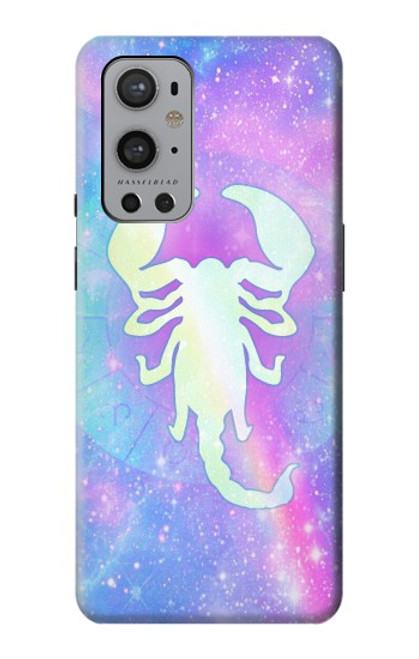 W3267 Zodiaque Scorpion Etui Coque Housse et Flip Housse Cuir pour OnePlus 9 Pro