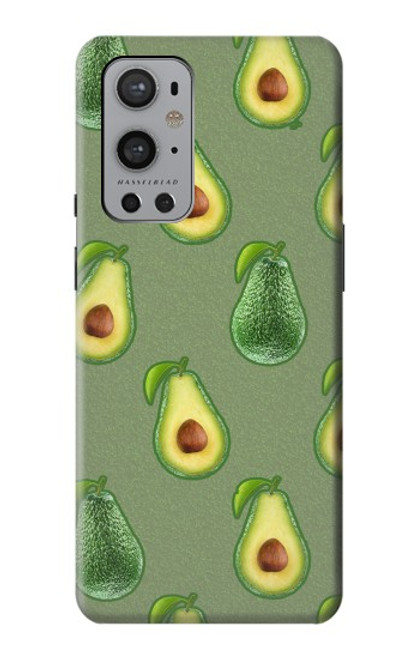 W3285 Motif d'avocat Etui Coque Housse et Flip Housse Cuir pour OnePlus 9 Pro