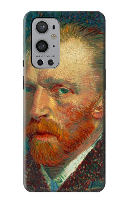 W3335 Vincent Van Gogh Autoportrait Etui Coque Housse et Flip Housse Cuir pour OnePlus 9 Pro