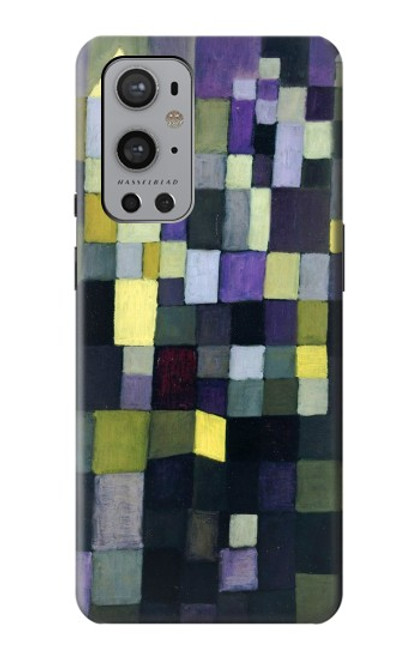 W3340 Architecture Paul Klee Etui Coque Housse et Flip Housse Cuir pour OnePlus 9 Pro